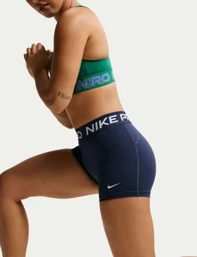 Pro Mid-Rise 3 Bike Shorts Dark Navy female - Nike - FashionsVida