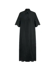 Riani Robe en lin noir 40