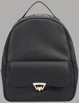 Zaino donna grande Harmony in eco pelle con patta e tasche interne