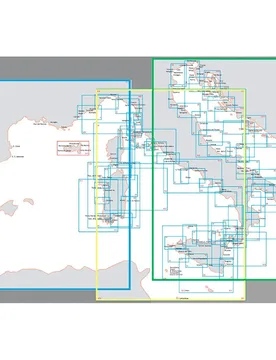 Balearic Sea-tyrrhenian Sea Marine Charts One Size unisex - Istituto Idrografico - FashionsVida