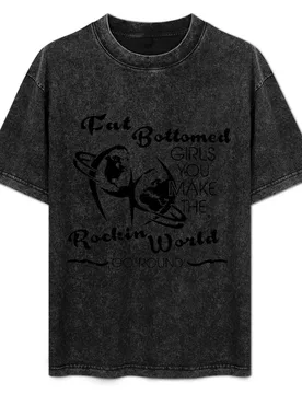 Fat Bottomed Girls - Queen T-Shirt black cotton t-shirt plain for man package men t shirt cotton 100% T-Shirt - Aliexpress - FashionsVida