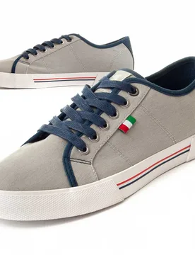 Mens Sneaker Gansport2 In Grey - Size Eu 40 - Montevita - FashionsVida