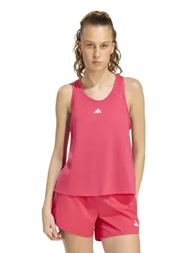 T-shirt Sans Manches Train Essentials 3 Stripes Workout Power Pink XL - Adidas - FashionsVida