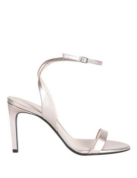 Sandalias Mujer Platino 37,39,41 Mujer