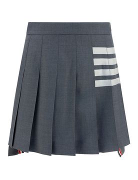 Thom Browne Mini gonna in lana