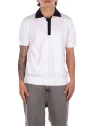 Uomo polo au5023b 1000 polo m\m contrasto bianco
