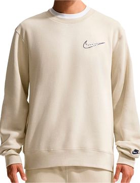 Nike club sudadera hombre Beige (M)
