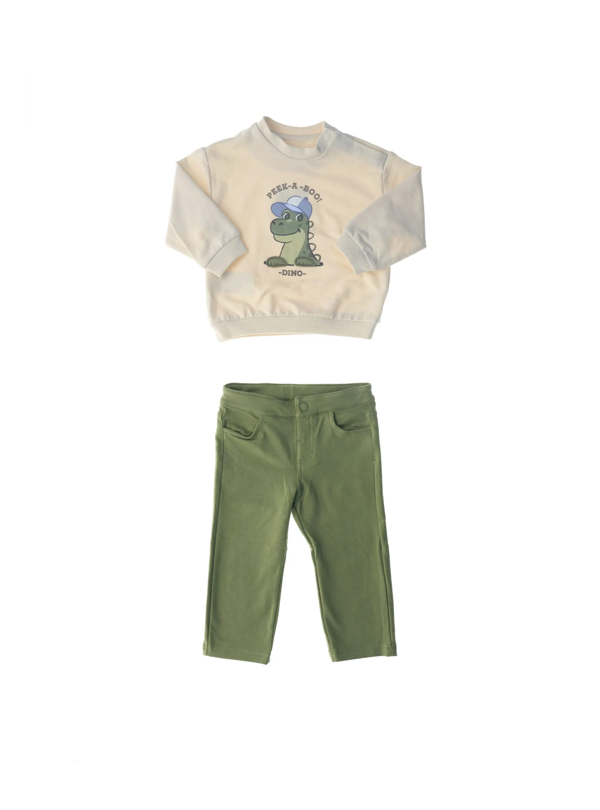 Completo 2 pz VERDE OLIVA 3A - Mayoral - FashionsVida