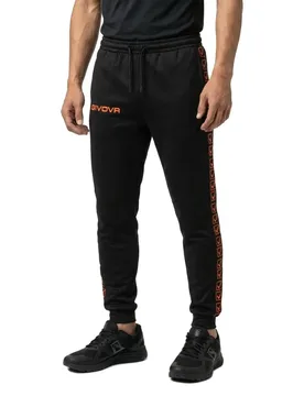 Pantalon Tricot Band Black / Fluor Orange 2XL - Givova - FashionsVida