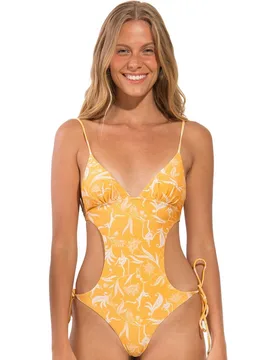Trikini de mujer estampado con relleno - Río de Sol - FashionsVida
