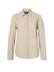 Damen Bluse Värnamo InsectSafe Hanf Mix beige L W