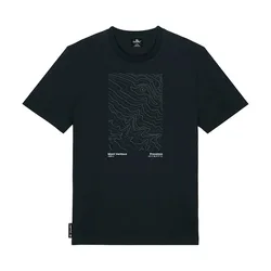 T-shirt à Manches Courtes Le Géant Black