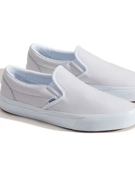 Sneaker Classic Slip-on Leather True White / True White EU 44 1/2