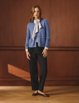 Pantalón recto liso de mujer - Lloyd's - FashionsVida
