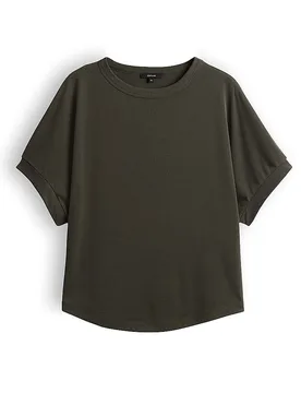 Camiseta SETAMA verde oscuro 40 - Opus - FashionsVida