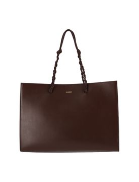 Structured Leather Crossbody Bag