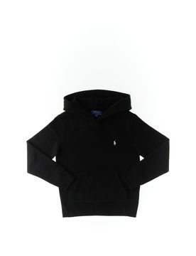 Felpa con cappuccio POLO BOYS NERO S