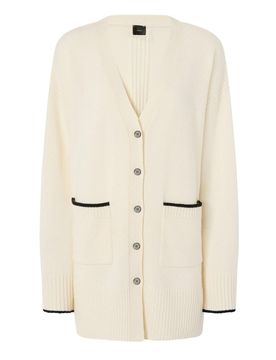 Pinko Cardigan Lungo Con Scollo A V
