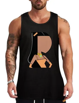 Tangerine Cartoon Girl Tank Top High Stretch Tank Top Athletic Fit Workout Shirt - Aliexpress - FashionsVida