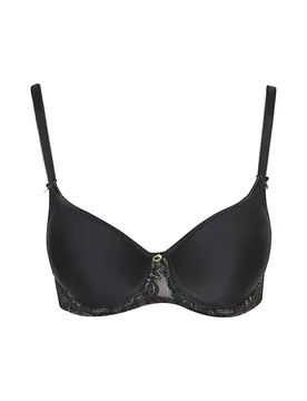T-Shirt BH ROSESSENCE CARE black schwarz 80D damen - Aubade - FashionsVida