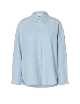 Bluse SLFCLEO azzurro 38 - Selected Femme - FashionsVida