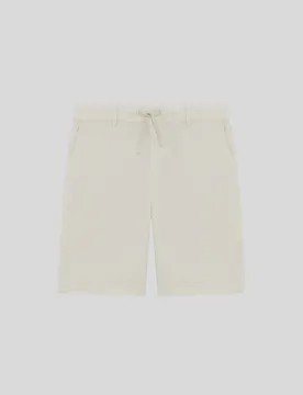 Kids' Linen Blend Shorts in Grey - Lyle & Scott - FashionsVida