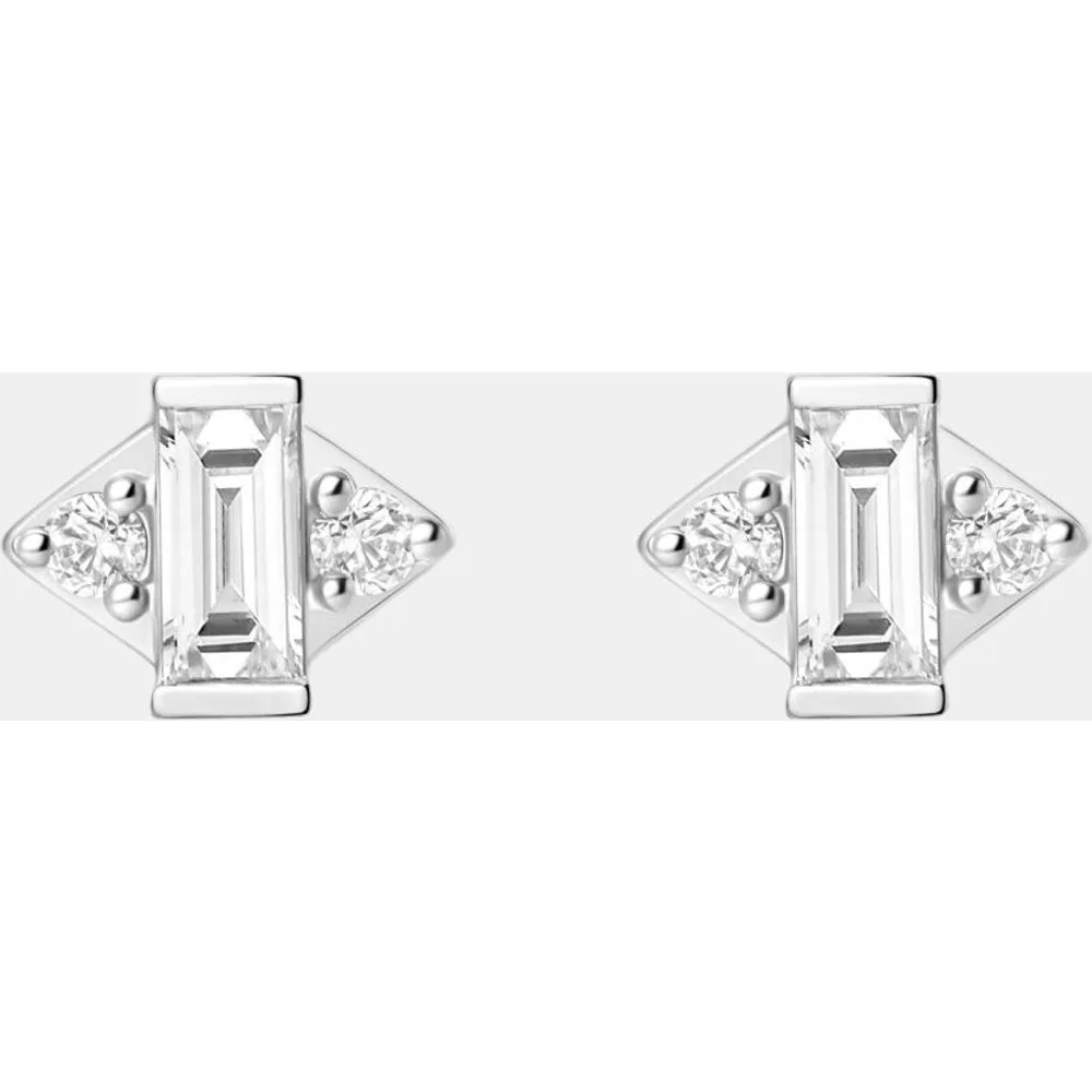 Pendientes Endless de oro y diamantes - Djula - FashionsVida