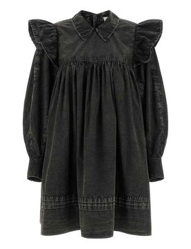 Mini Vestito chemisier lavato
