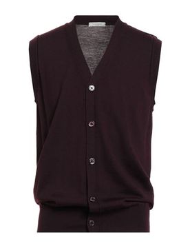 Strickjacke Herren Pflaume L Herren