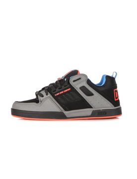 Scarpe Skate Uomo Comanche 2.0+ Charcoal/black/fiery Red/blue/nubuck