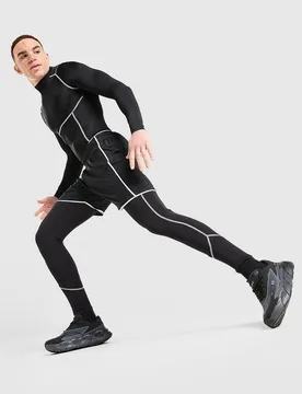Mens Tights NEOLAST HeatGear - Nero, nero nero Uomo taglia L - Under armour - FashionsVida
