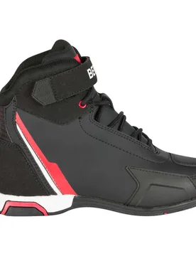 Scarpe Moto JAG Nero Bianco Rosso taglia 46 - Bering - FashionsVida