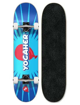 Skateboard Graphic Candy Series Pop 7.75´´ Blue / Light Blue / Red / Grey 31 Pouces unisex