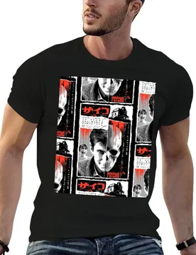 PSYCHO サイコ T-Shirt anime t shirts oversize t shirts with prints cotton t shirt man T-shirt - Aliexpress - FashionsVida