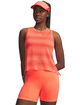 Velociti Racer Back Running Vest Top Coral female - Under armour - FashionsVida