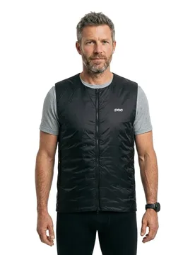 Gilet Lite Padded Uranium Black S - Poc - FashionsVida