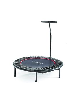 Trampoline de fitness avec poignée noir