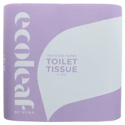 Recycled Paper Toilet Tissue - Pack of 9