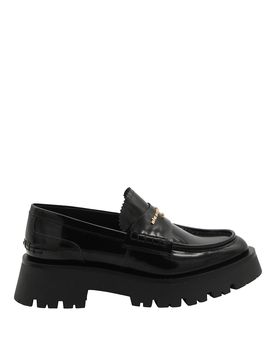 Mocassini Carter in pelle nera