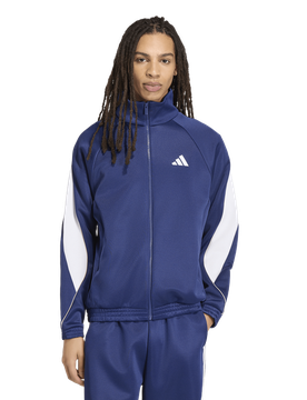 Stadium Tracktop Uomo - Top da pista Blu - Taglia S - Poly Mesh S