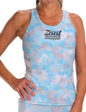 Maglia Da Triathlon Senza Maniche Race Division Blue / Grey - Zoot - FashionsVida