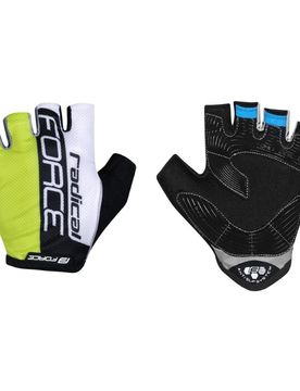 Guanti ciclismo RADICAL giallo fluo