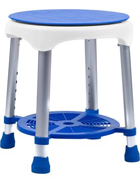 Antar Drehbarer Duschhocker weiss