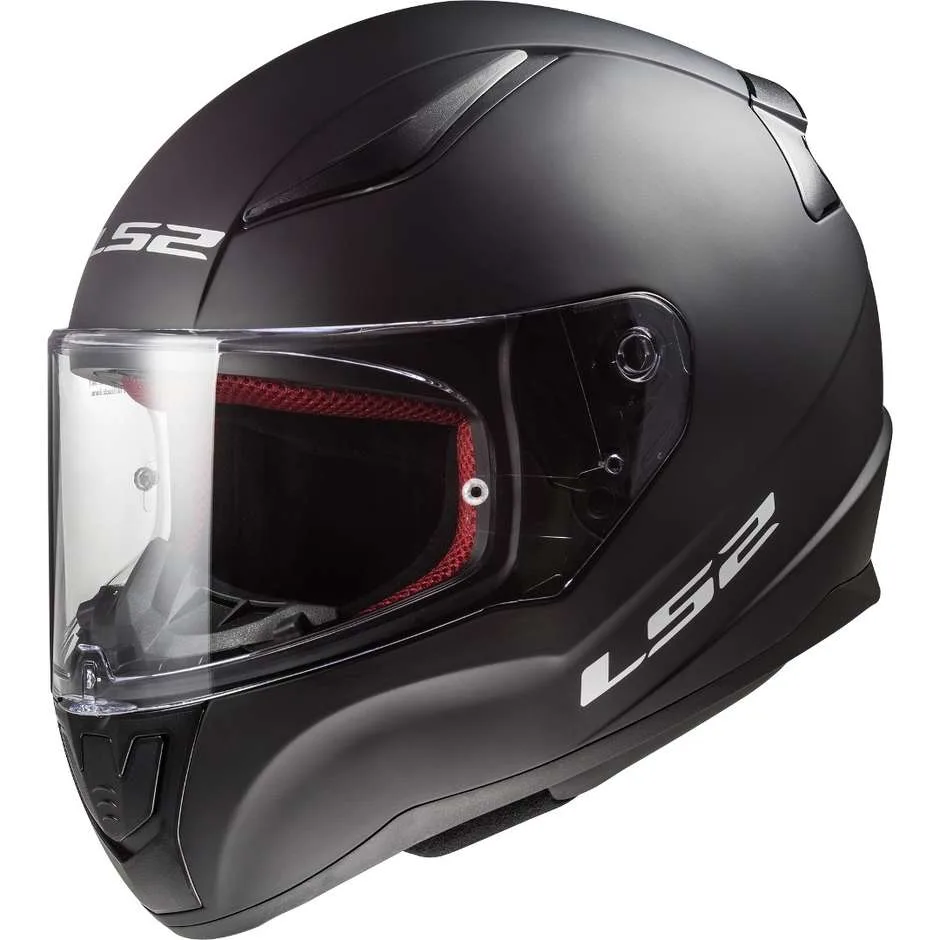Casco Moto Integrale FF353 Rapid Solid Nero Opaco taglia 2XL - LS2 - FashionsVida