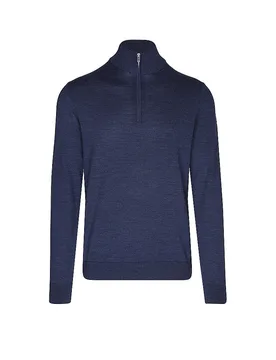 Profuomo Troyer Pullover blu S - Profuomo - FashionsVida