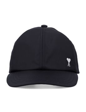 Ami Paris Men's 100% Polyamide Hat