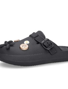 Sandale - EU36 bis EU42 - für Damen - Größe EU41 - schwarz - Frauen - female