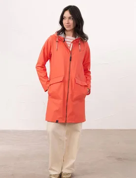 Women's Lucy Long Jacket in Red Size: 20 - Red - Size: 20 - Lighthouse Clothing - FashionsVida