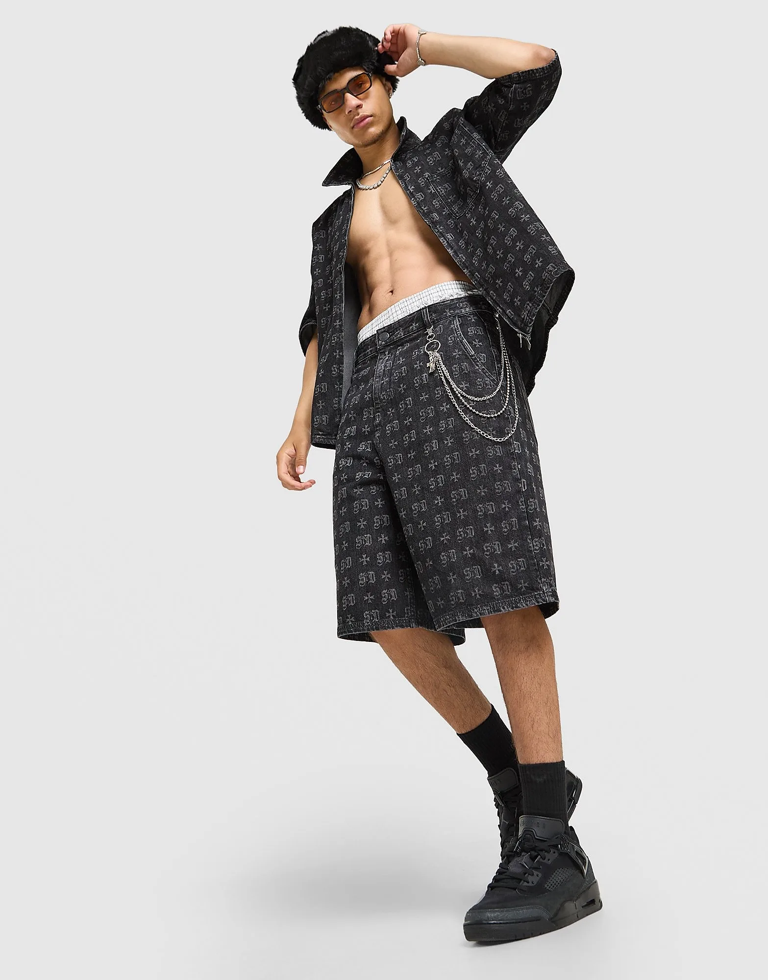 Mill Shorts - Herren, Schwarz - male - Size: S - Supply & Demand - FashionsVida