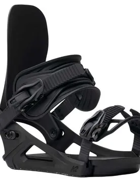 Fixations De Snowboard Bond Black L Homme